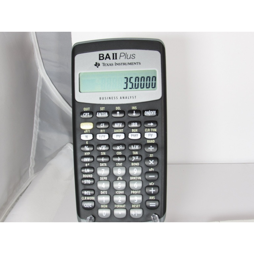 Texas Instruments TI-83 Plus Scientific Calculator & BA II Plus - Lot Of 2 - Picture 5 of 8